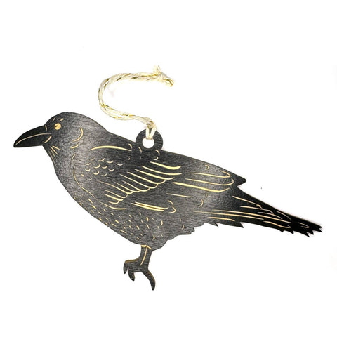 Raven Ornament