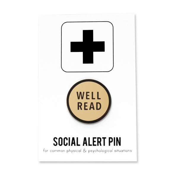 Well Read Enamel Pins