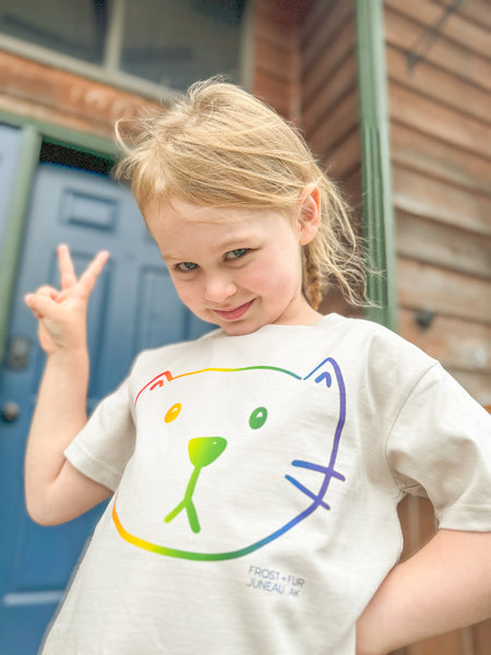 Rainbow Kitty Toddler Tee