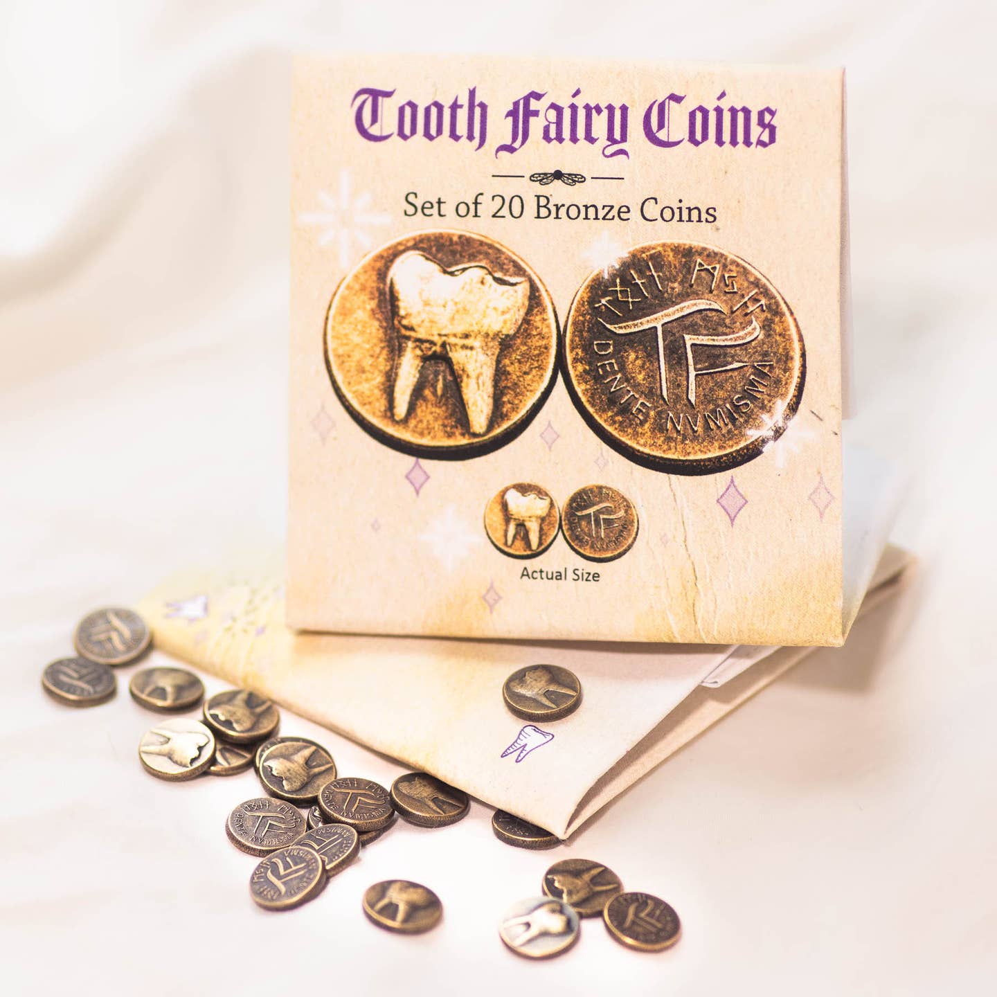 Tooth Fairy's Set of 20 Bronze Coins