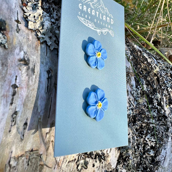 Forget-Me-Not Studs