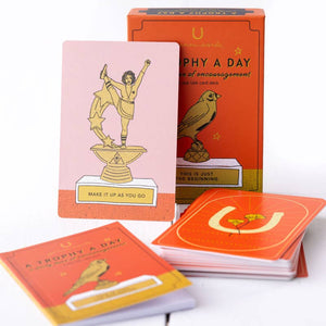 A Trophy A Day - Pep Talk Oracle Card Deck